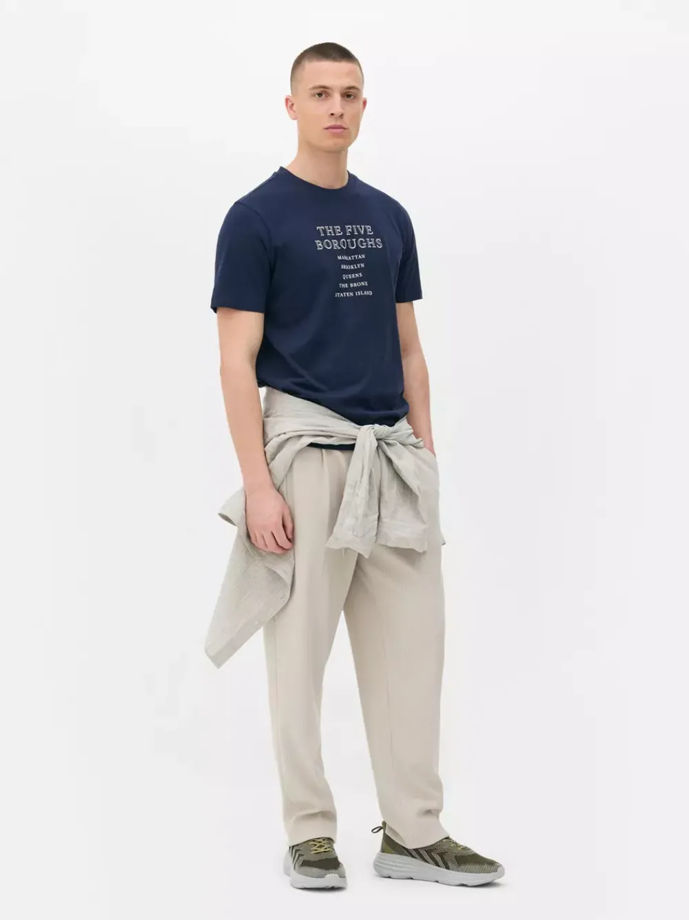 Primark Topy I T-Shirty<T-shirt z motywem pięciu dzielnic Nowego Jorku