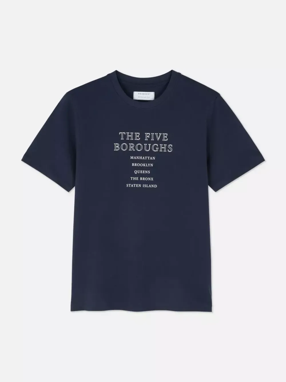 Primark Topy I T-Shirty<T-shirt z motywem pięciu dzielnic Nowego Jorku