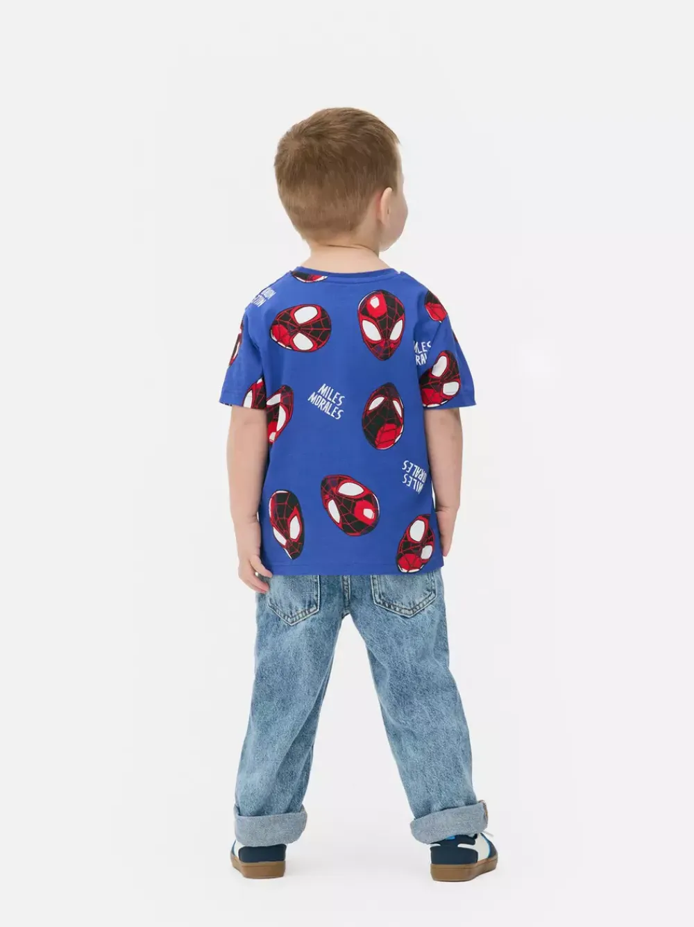 Dzieci Primark Topy I T-Shirty<T-shirt z motywem Spider-Mana Marvela
