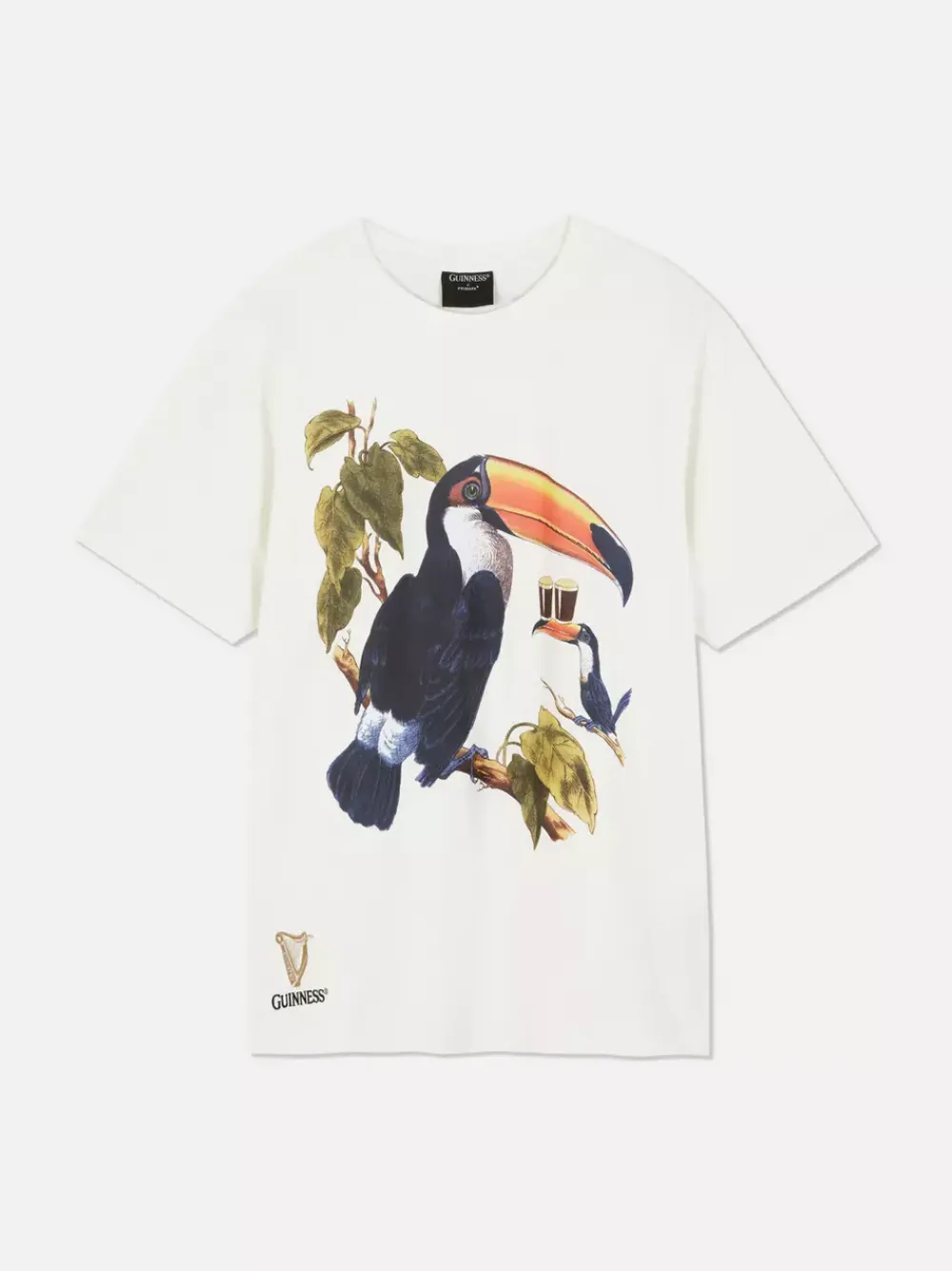 Primark Topy I T-Shirty<T-shirt z motywem tukana, symbolu Guinnessa