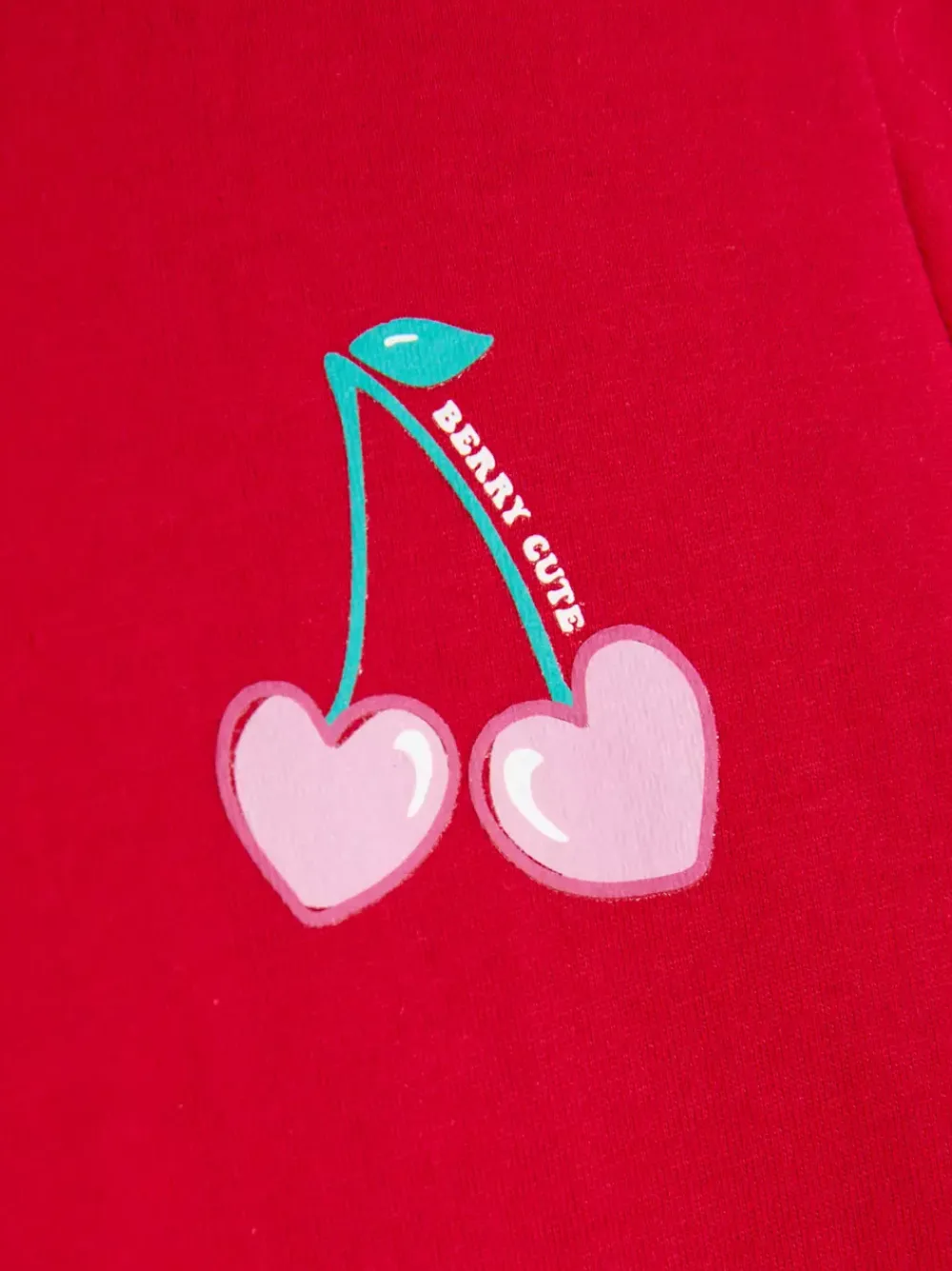 Dzieci Primark Topy I T-Shirty<T-shirt z motywem wisienek-serduszek