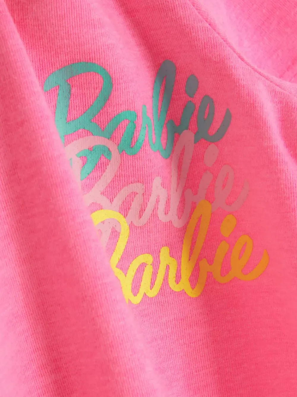 Dzieci Primark Topy I T-Shirty<T-shirt z nadrukiem Barbie