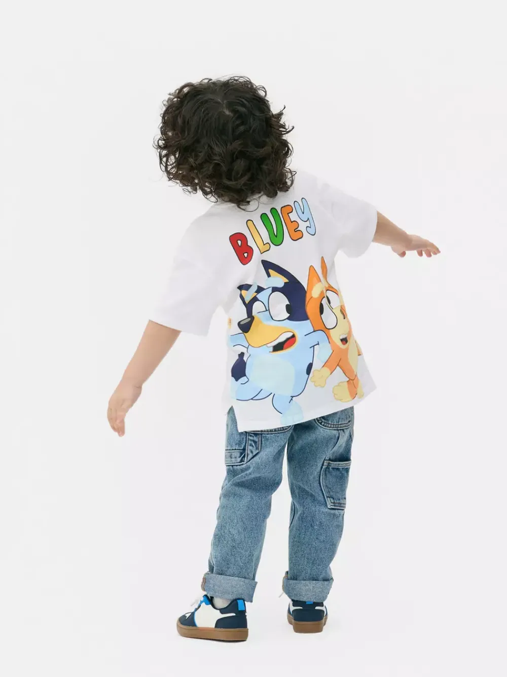 Dzieci Primark Topy I T-Shirty<T-shirt z nadrukiem Blue