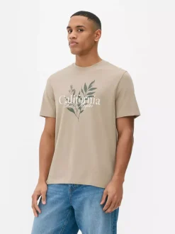 Primark Topy I T-Shirty<T-shirt z nadrukiem California