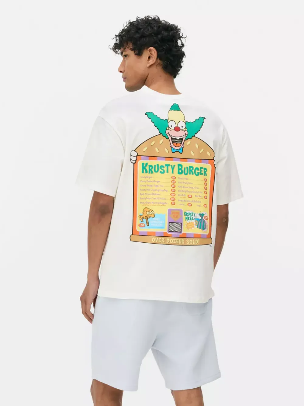 Primark Topy I T-Shirty<T-shirt z nadrukiem Krusty'ego z Simpsonów