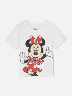Primark Topy I T-Shirty<T-shirt z nadrukiem Myszki Minnie Disneya