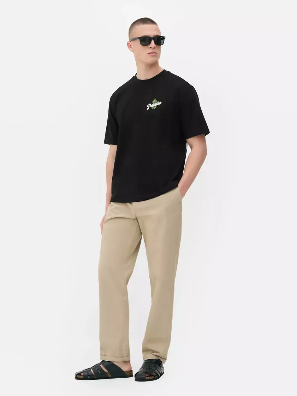Primark Topy I T-Shirty<T-shirt z nadrukiem Paraiso