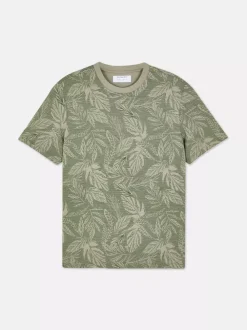 Primark Topy I T-Shirty<T-shirt z nadrukiem w liście