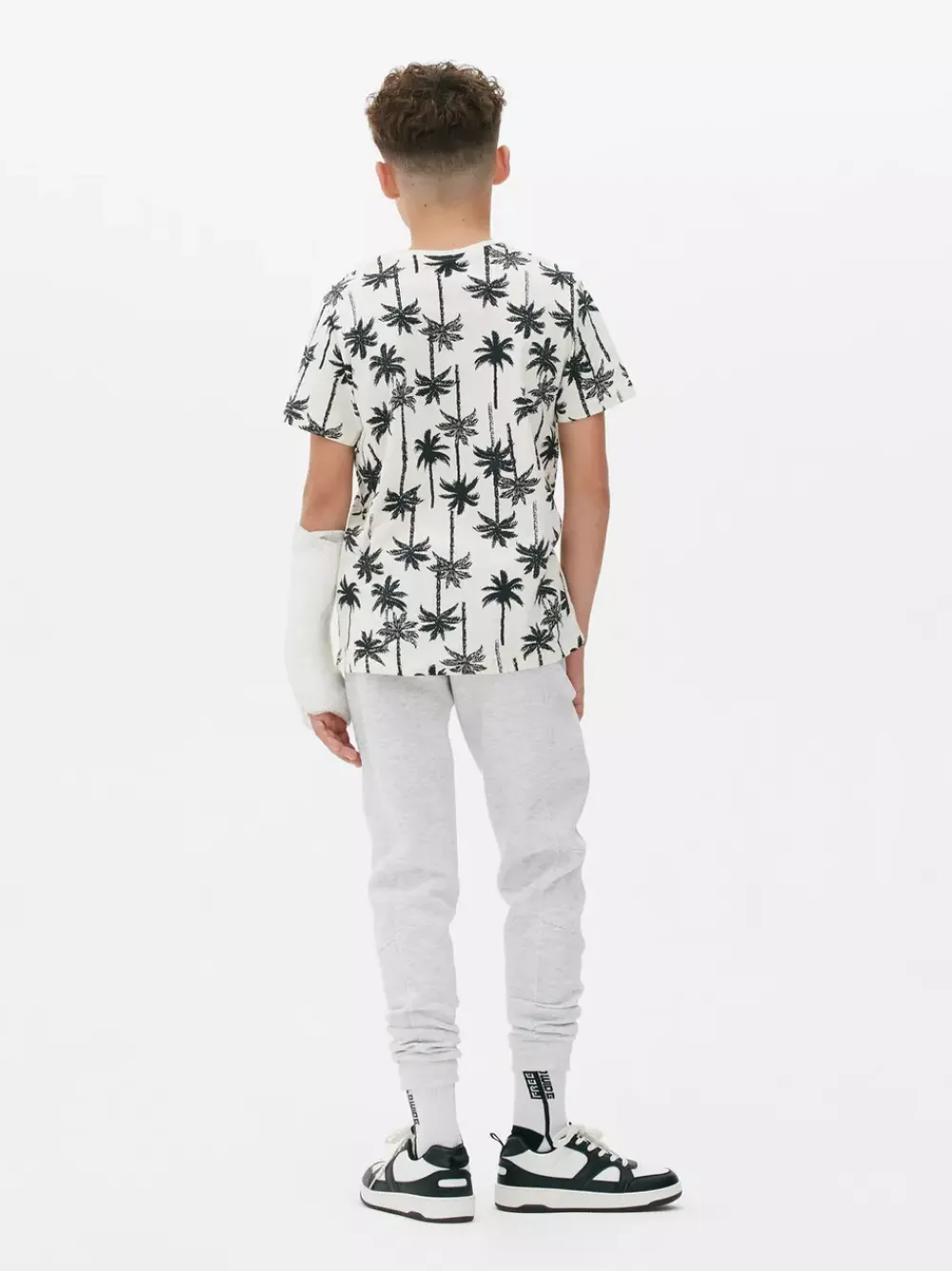 Dzieci Primark Topy I T-Shirty<T-shirt z nadrukiem w palmy