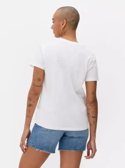 Primark Topy I T-Shirty<T-shirt z okrągłym dekoltem i motywem Sticha Disneya