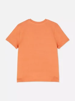 Dzieci Primark Topy I T-Shirty<T-shirt z okrągłym dekoltem i teksturowanym motywem