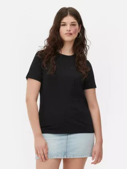 Primark Topy I T-Shirty<T-shirt z okrągłym dekoltem o regularnym kroju