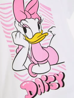 Primark Topy I T-Shirty<T-shirt z okrągłym dekoltem z Kaczką Daisy Disneya