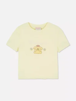 Primark Topy I T-Shirty<T-shirt z postacią Pompompurina z Hello Kitty