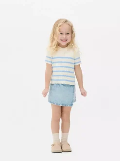 Dzieci Primark Topy I T-Shirty<T-shirt z prążkowanej dzianiny