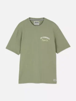 Primark Topy I T-Shirty<T-shirt z tygrysim nadrukiem The Stronghold