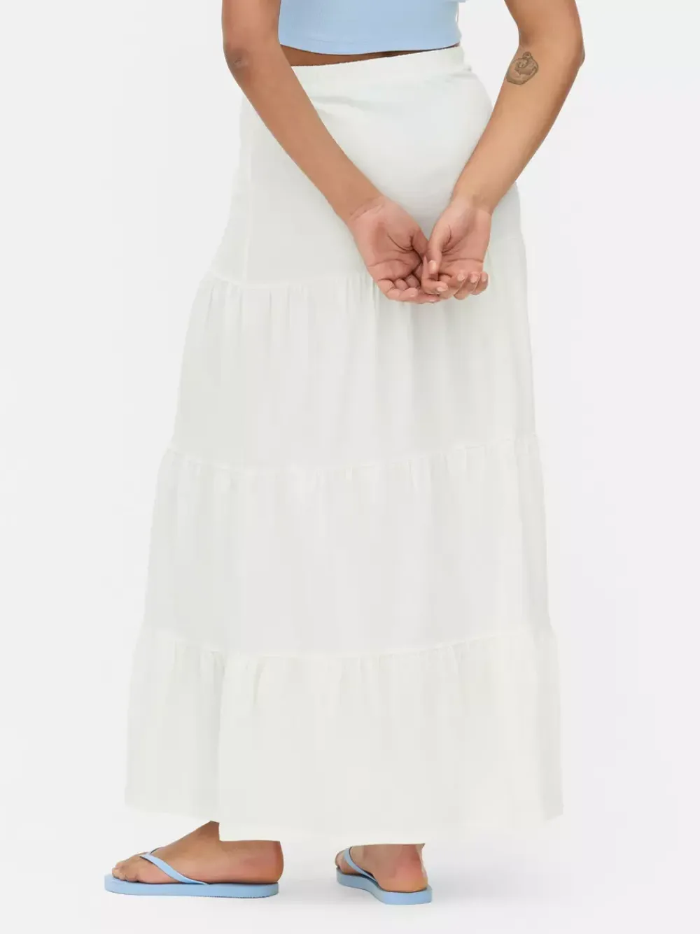 Primark Spódnice<Warstwowa spódnica maxi