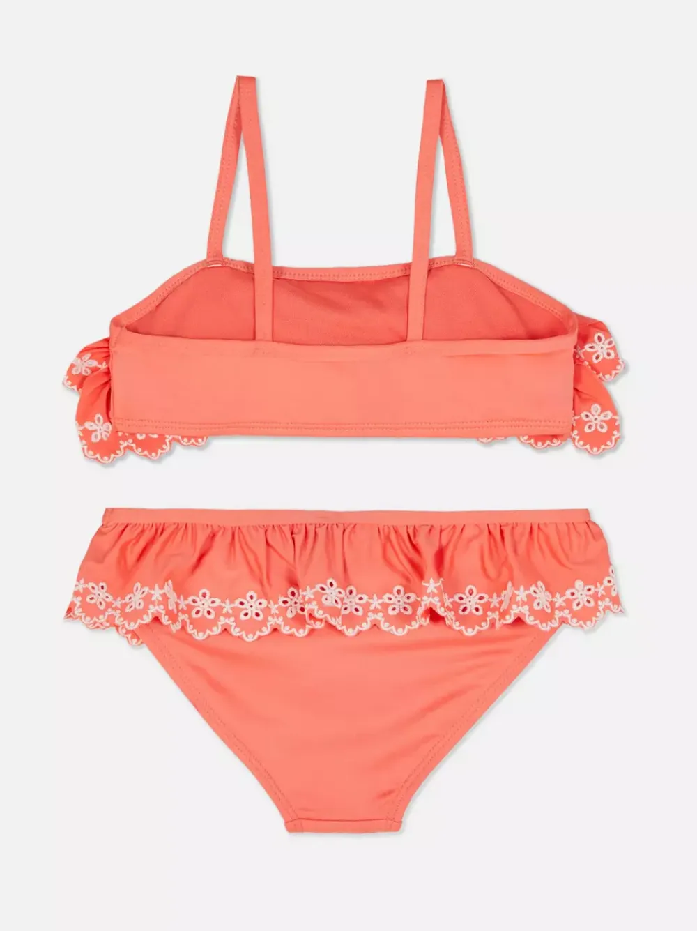 Dzieci Primark Stroje Kąpielowe I Plażowe<Warstwowe bikini z haftem angielskim
