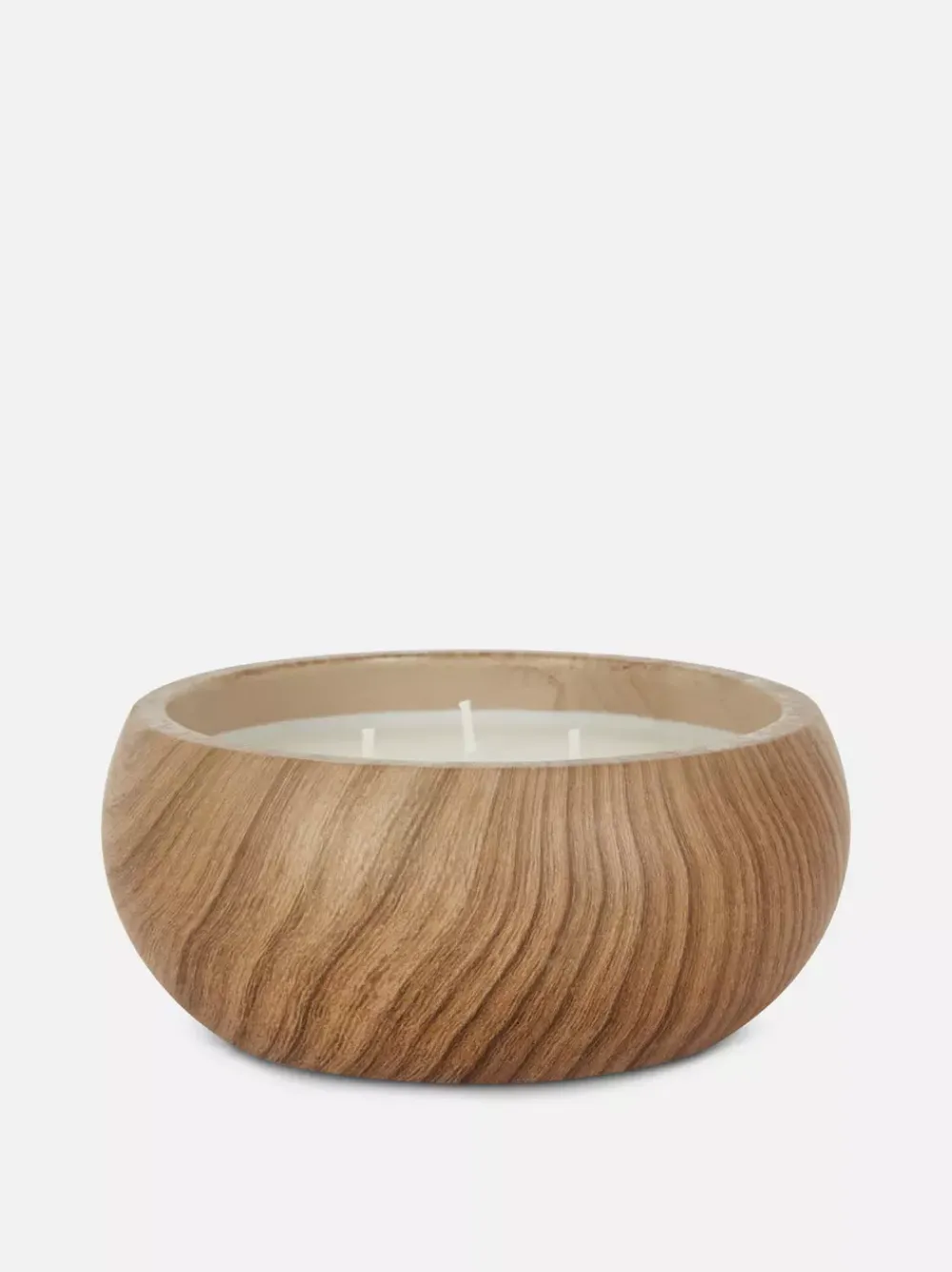 Primark Zapachy Do Domu<Świeca z trzema knotami w drewnianym pojemniku