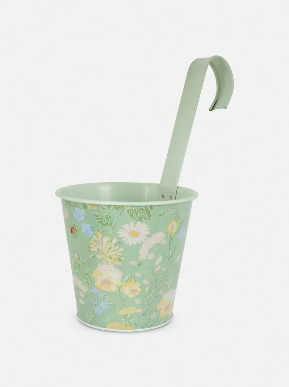 Primark Doniczki I Kwietniki<Wisząca metalowa doniczka ze wzorem w kwiaty