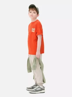 Dzieci Primark Topy I T-Shirty<Wyszywany T-shirt SK8