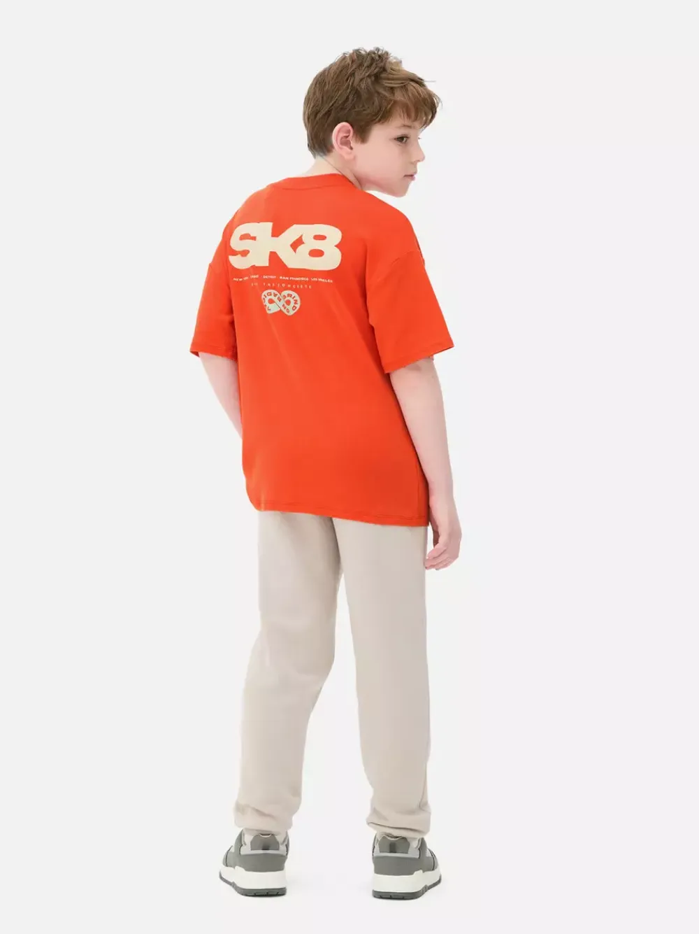 Dzieci Primark Topy I T-Shirty<Wyszywany T-shirt SK8