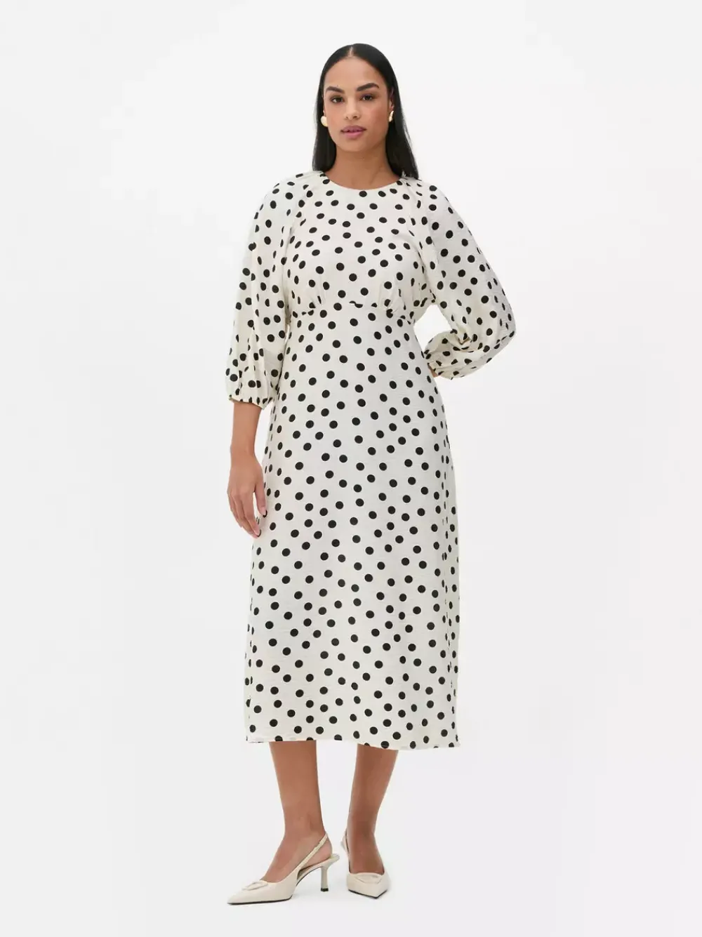 Primark Sukienki<Wzorzysta sukienka midi
