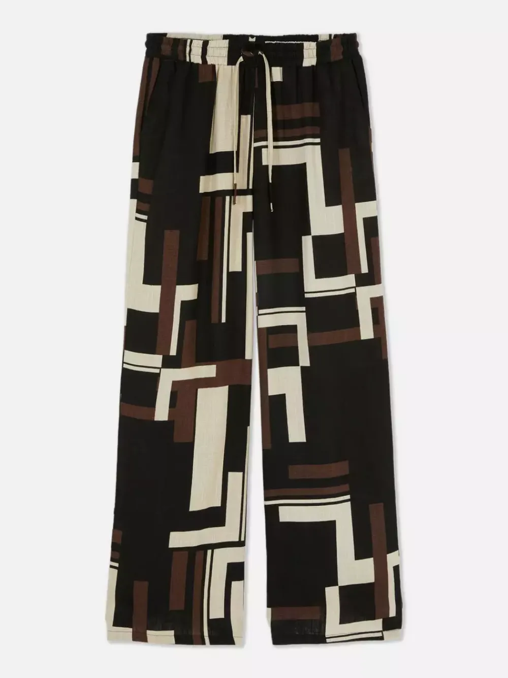 Primark Spodnie I Legginsy<Wzorzyste spodnie ze ściąganym sznurkiem