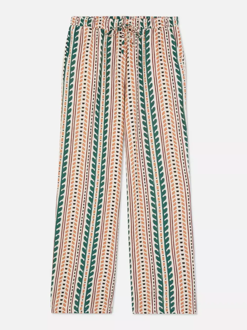 Primark Spodnie I Legginsy<Wzorzyste spodnie ze ściąganym sznurkiem