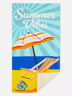 Primark Ręczniki<Wzorzysty ręcznik plażowy