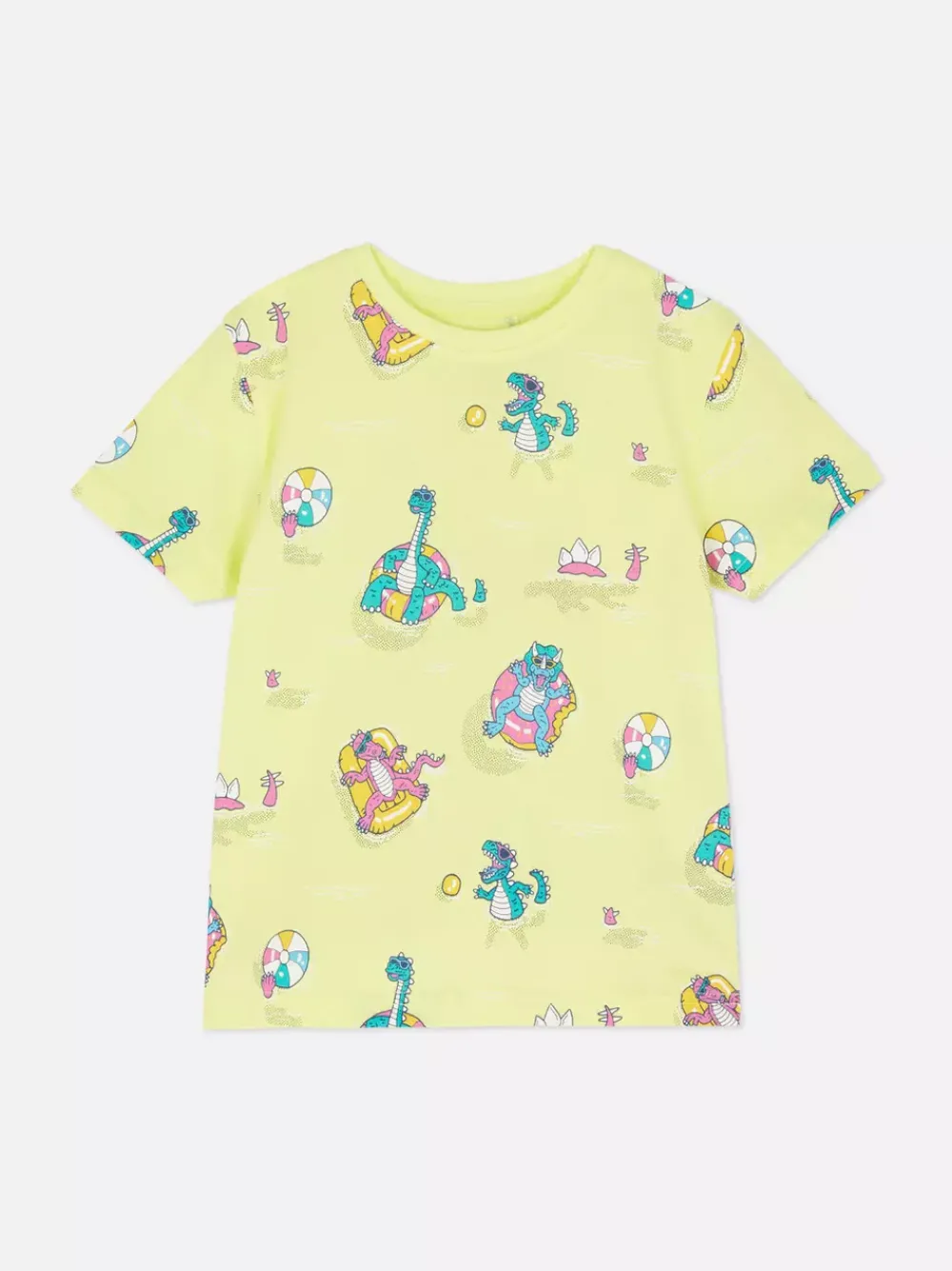 Dzieci Primark Topy I T-Shirty<Wzorzysty T-shirt z krótkim rękawem