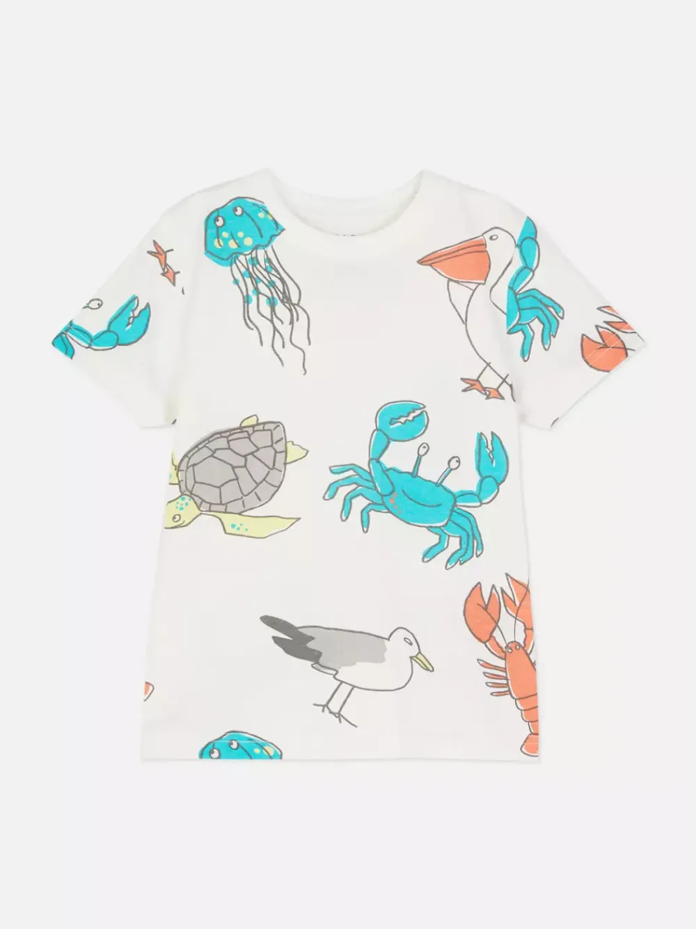 Dzieci Primark Topy I T-Shirty<Wzorzysty T-shirt z krótkim rękawem