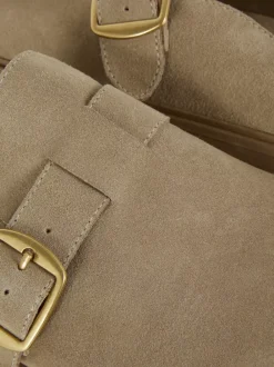 Primark Sandały<Zamszowe chodaki z klamrą The Edit