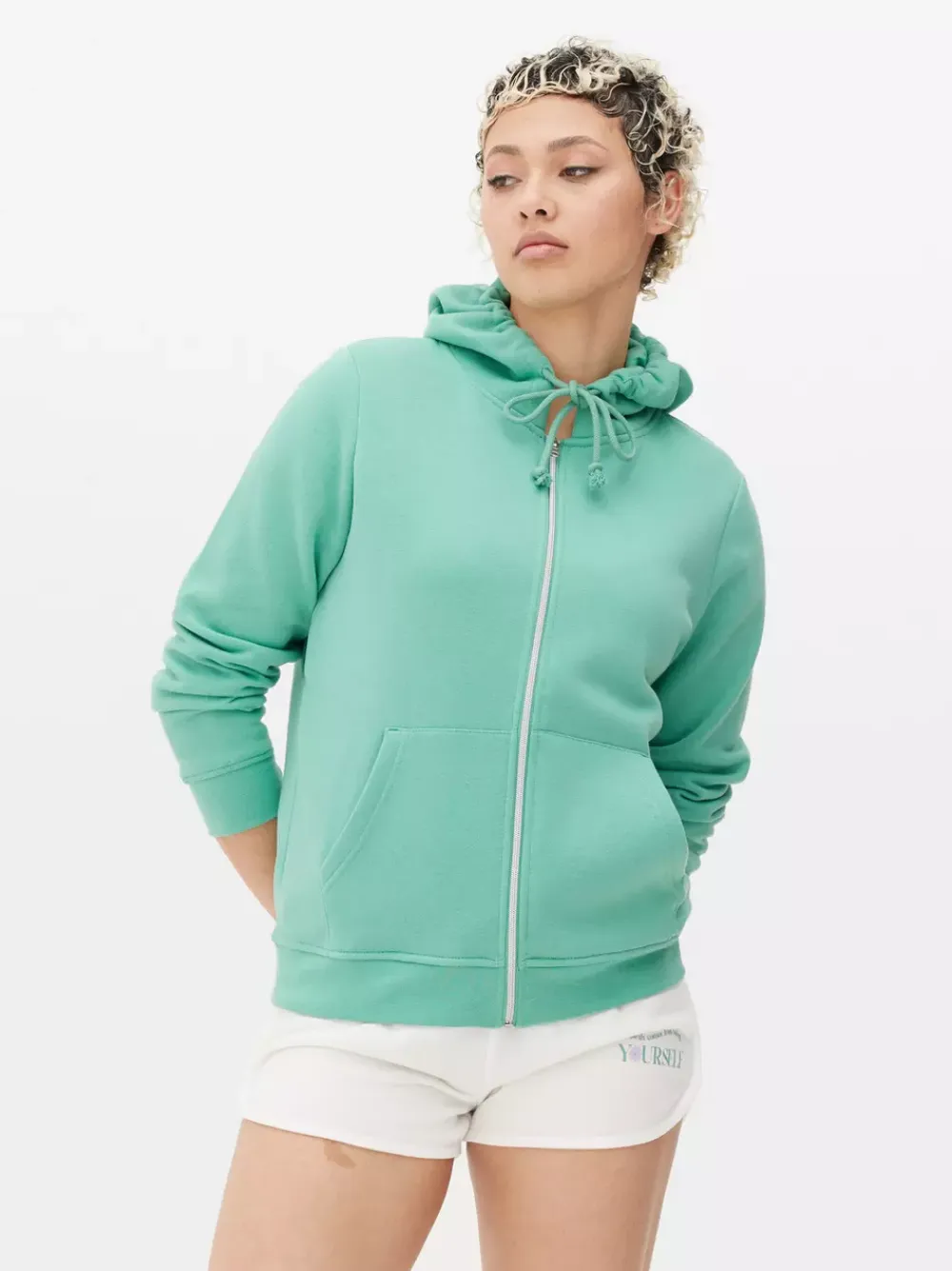 Primark Bluzy|Odzież Domowa I Na Siłownię<Zapinana na zamek bluza z kapturem Essential