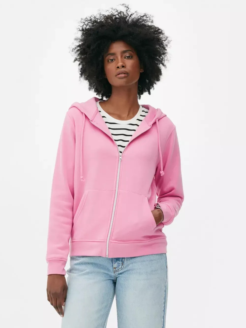 Primark Bluzy|Odzież Domowa I Na Siłownię<Zapinana na zamek bluza z kapturem Essential