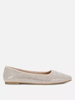Primark Płaskie Buty<Zdobione szerokie baleriny z kwadratowym noskiem