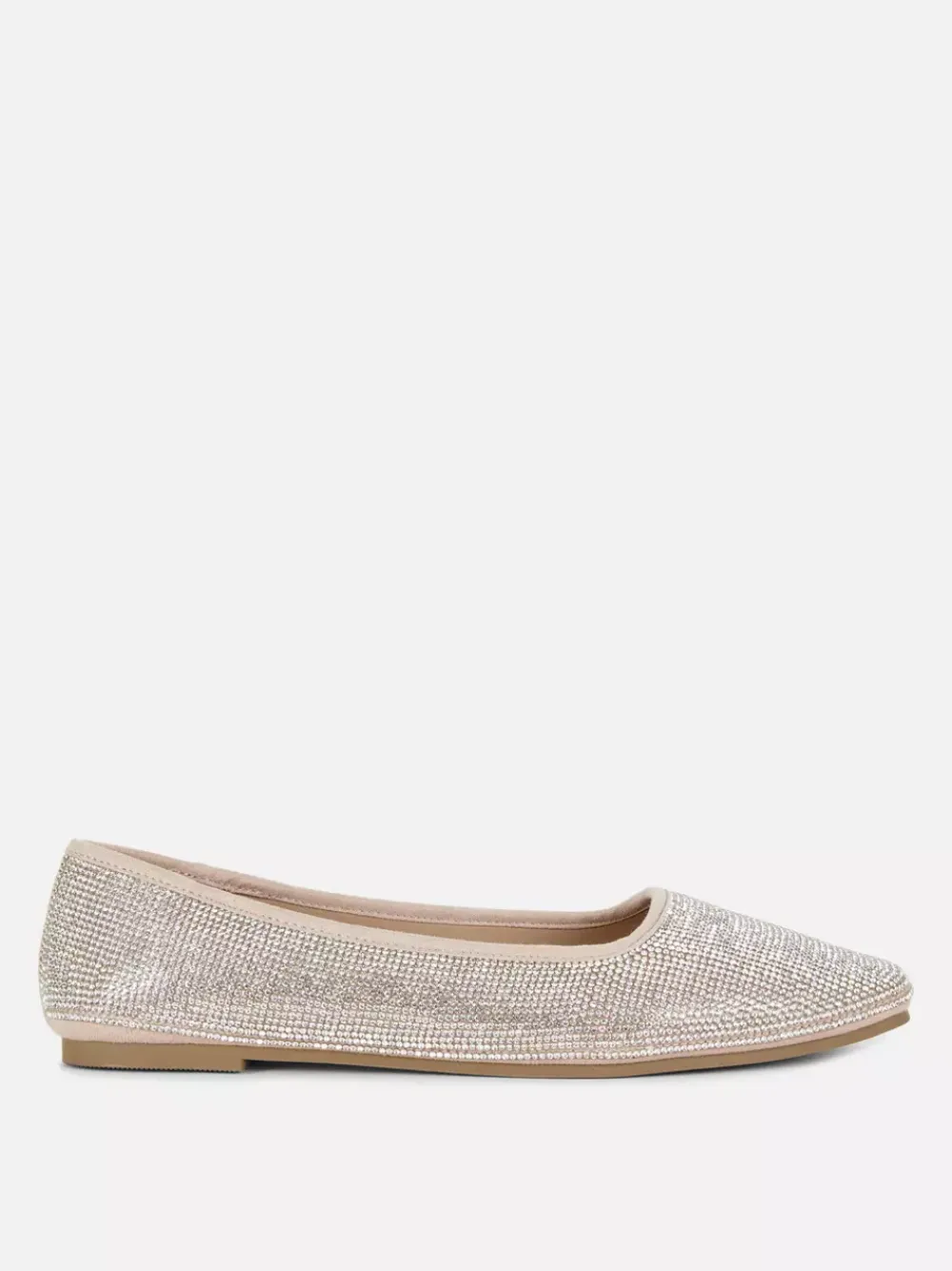 Primark Płaskie Buty<Zdobione szerokie baleriny z kwadratowym noskiem