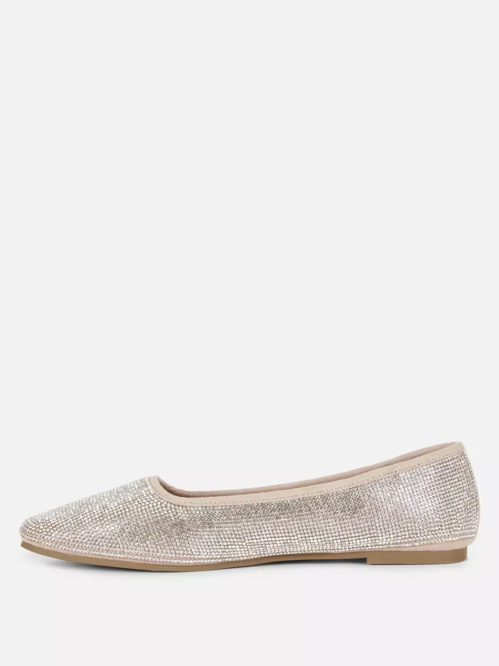 Primark Płaskie Buty<Zdobione szerokie baleriny z kwadratowym noskiem