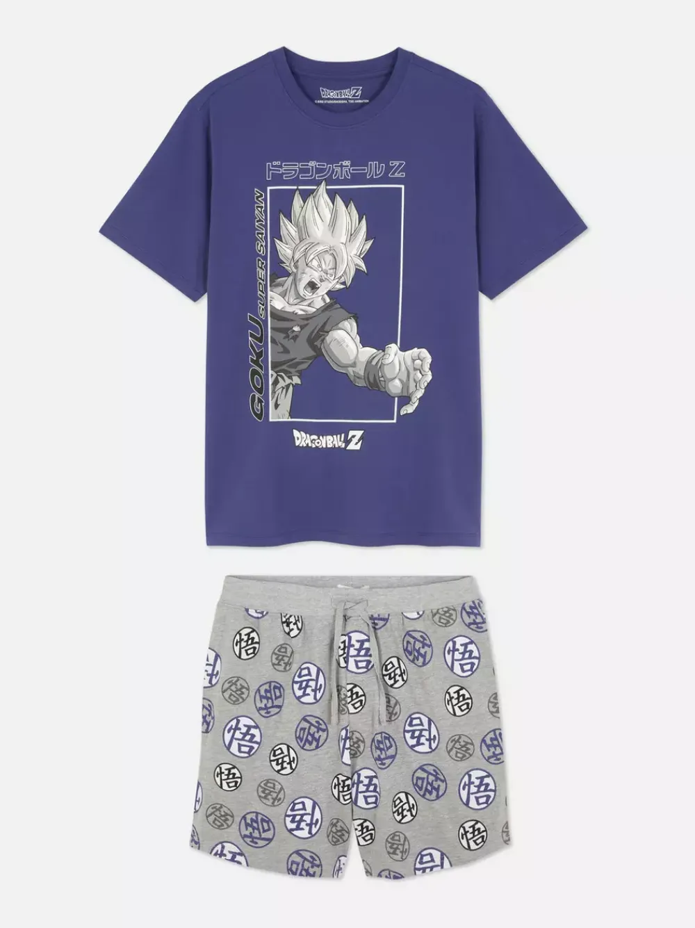 Primark Piżamy<Zestaw piżamy z szortami z motywem Dragon Ball Z