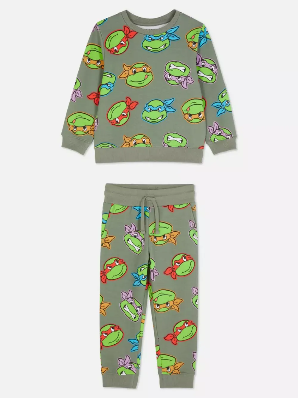 Dzieci Primark Komplety I Gotowe Stroje<Zestaw z bluzą i spodniami, Wojownicze Żółwie Ninja
