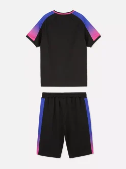 Dzieci Primark Komplety I Gotowe Stroje<Zestaw z T-shirtem i szortami z motywem PlayStation