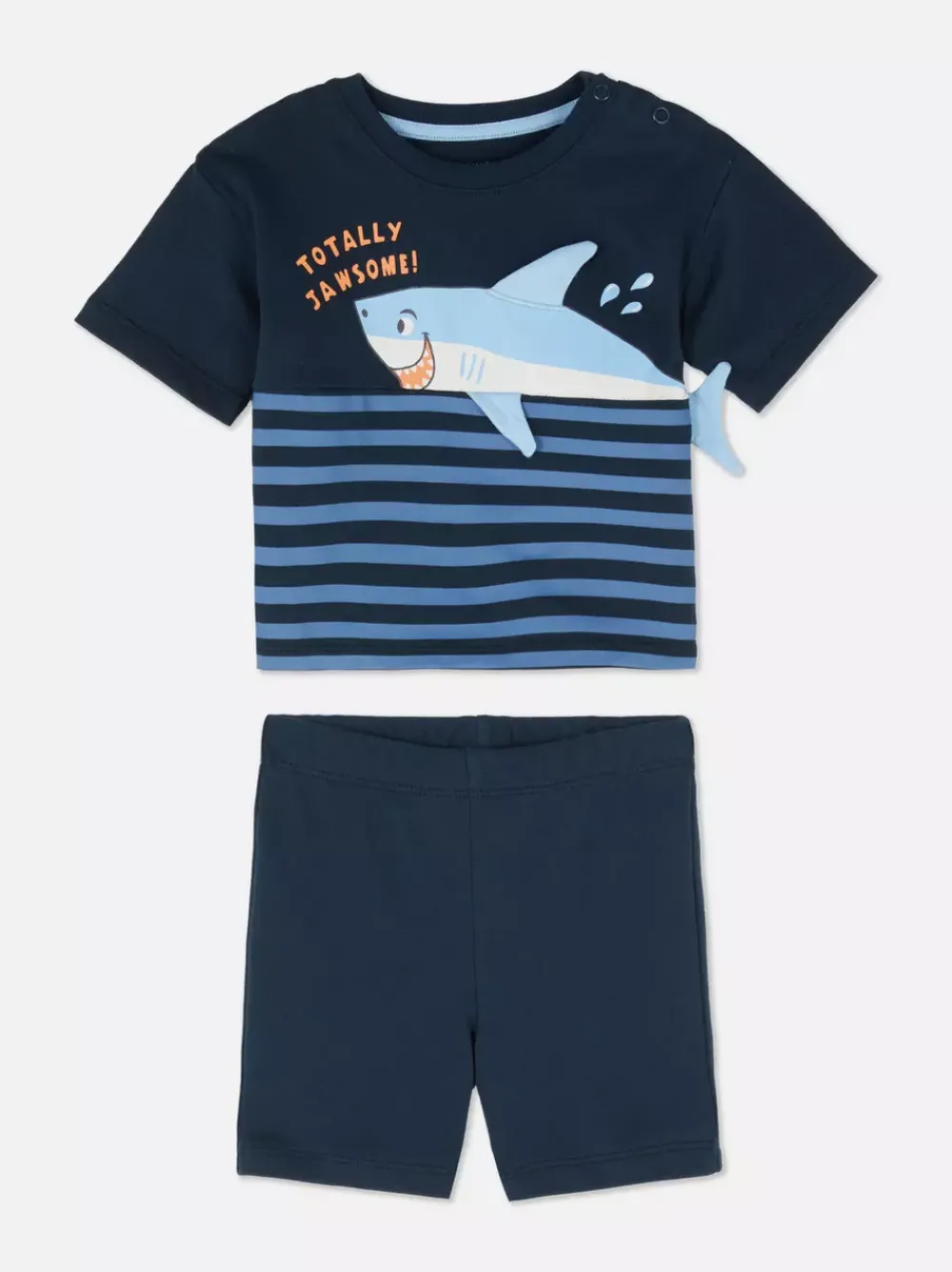 Primark Komplety I Gotowe Stroje<Zestaw z T-shirtem i szortami z motywem rekina
